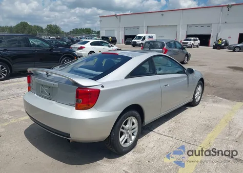 2001 Toyota Celica Gt из США, поврежденный, VIN JTDDR32T410107764